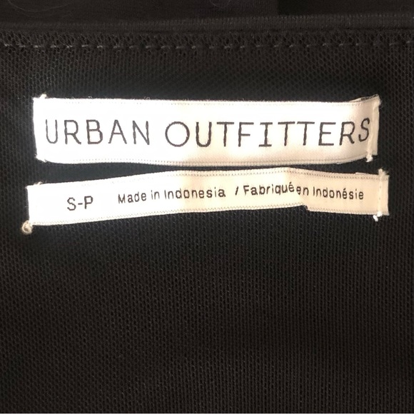 Urban Outfitters Black Lace Up Mini Dress - Picture 5 of 6